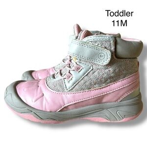 Stride Rite Toddler Girl Nebraska Snow/Rain Boots Size 11M